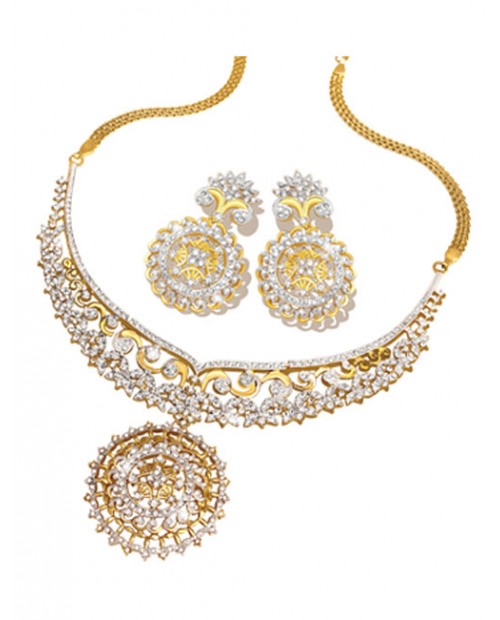 Aadh Necklace Set